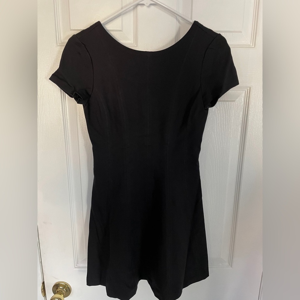 Banana Republic, Black A-Line Dress, 0P